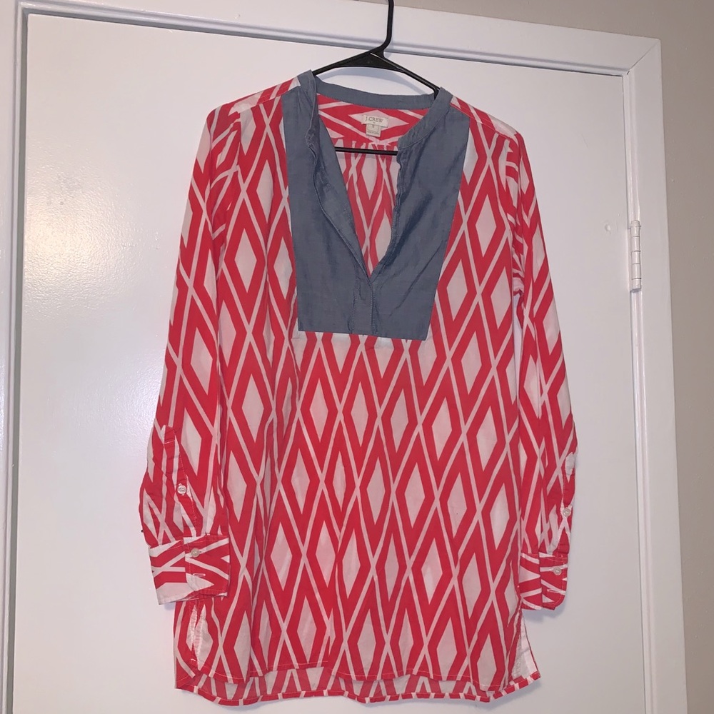 J crew tunic shirt!